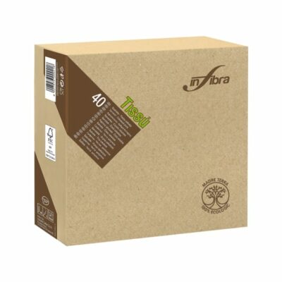 SERVIETTEN MUTTER ERDE PUNKT ZU PUNKT 38X38 100 % EKO