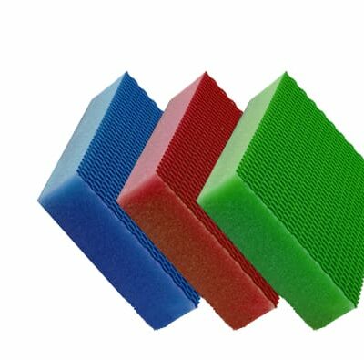 SPUGNA CON ABRASIVO DELICATO BLU